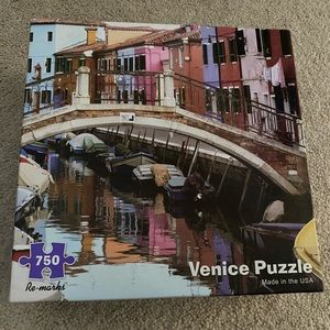 Venice Italy Puzzle Jigsaw 750 Pieces Europe Water